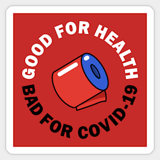 Bad for covid-19 Sticker